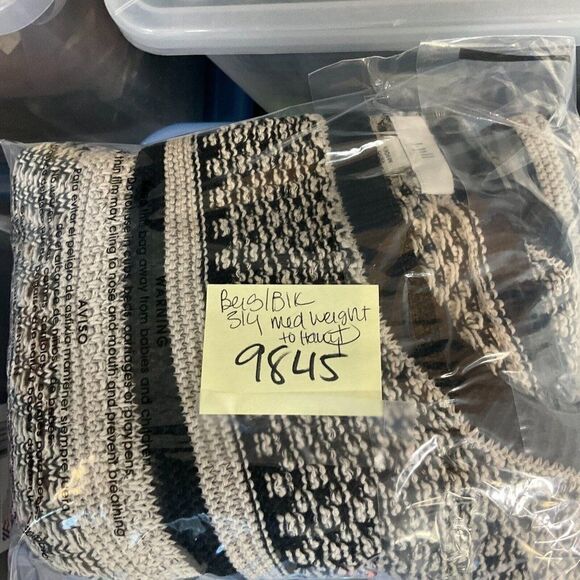 J.Jill Linen Blend Sweater Striped 3/4 Sleeve Knit Heavyweight Pullover Small - Picture 11 of 11